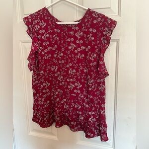 Banana Republic peplum top